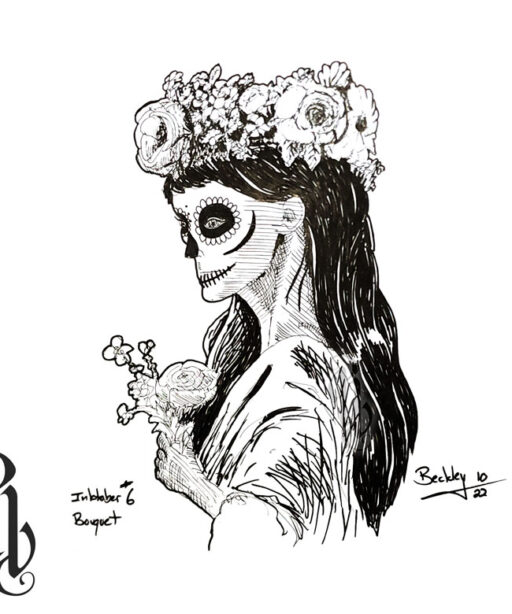 Bouquet Original Drawing (obouquet)