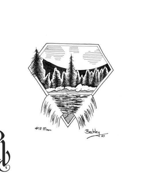 Super Moon Original Drawing(osupmoo)