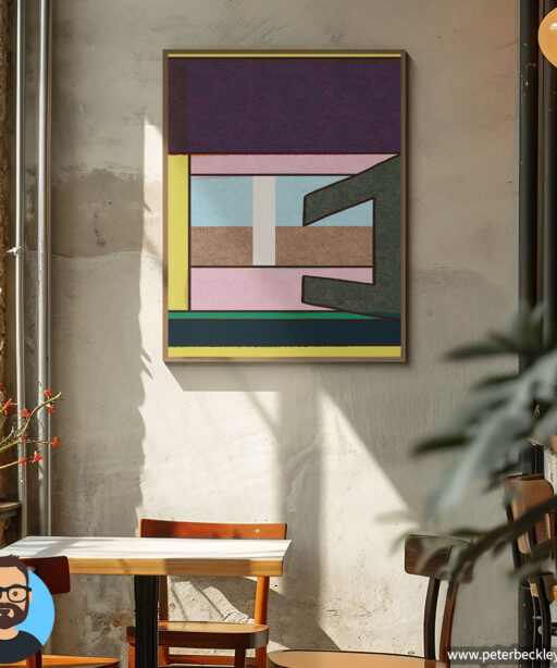 Coffee Pot Vintage Comic Print