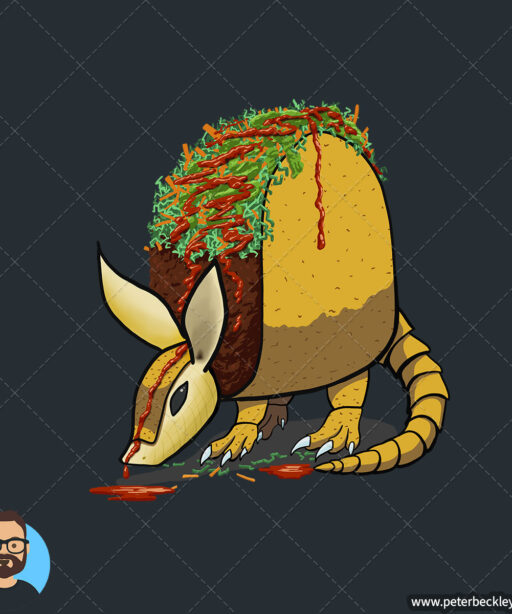 Alternative view of Tacodillo Short-Sleeve T-Shirt