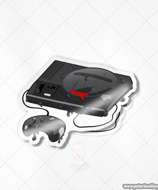 Sloppy Sega Genesis Sticker