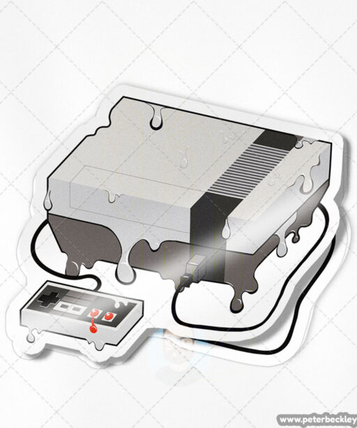 Sloppy NES Vinyl Sticker