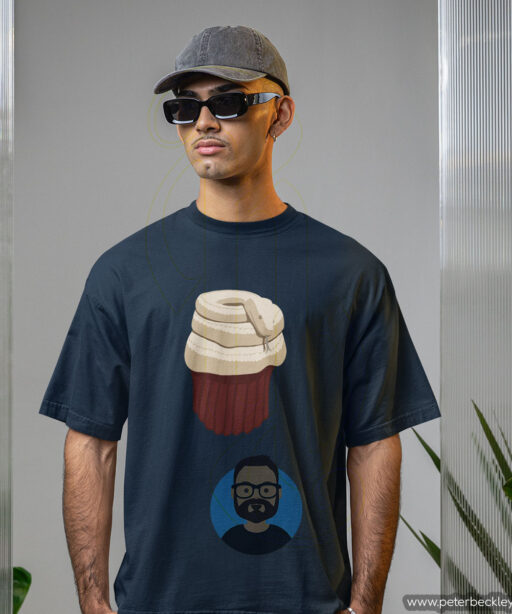 Cup Cake Snake Short-Sleeve T-Shirt