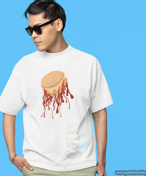 Jellyfish Donut Short-Sleeve T-Shirt