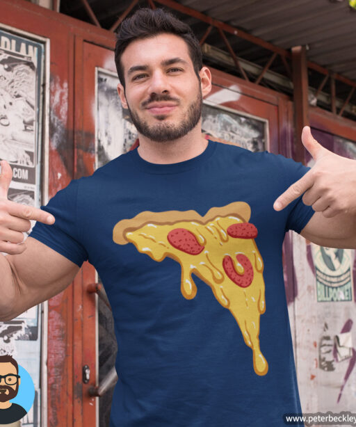 Sloppy Pizza Short-Sleeve T-Shirt