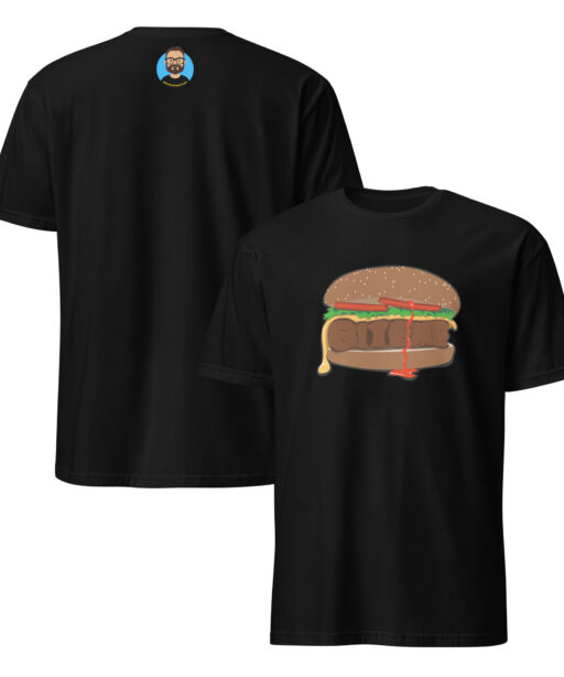 Alternative view of Bite Me Burger Short-Sleeve T-Shirt